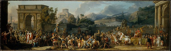 Carle Vernet:The Triumph of Aemilius Paulus 1789-16x12"(A3) Poster