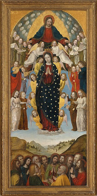 Bergognone:The Assumption of the Virgin -16x12"(A3) Poster