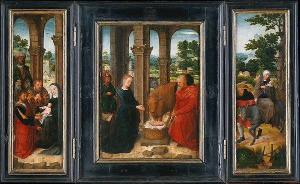 Adriaen Isenbrant:The Life of the Virgin after 1521-16x12"(A3) Poster