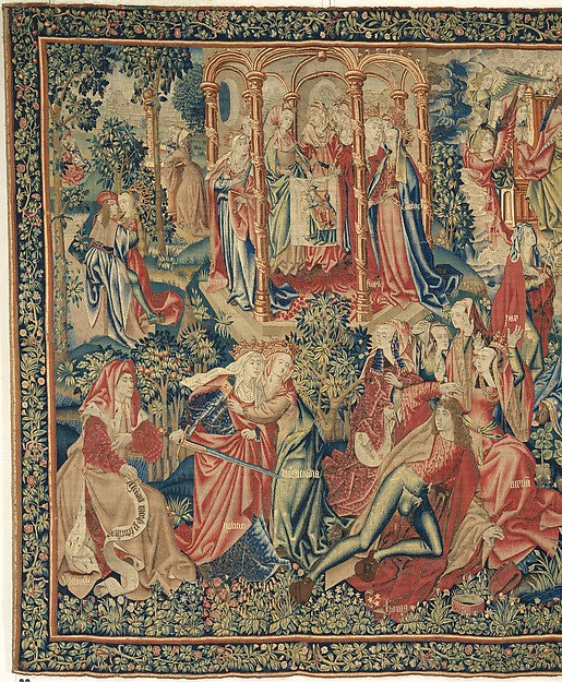 :Peace and Mercy Win the Promise of Redemption for Man 1500–-16x12"(A3) Poster