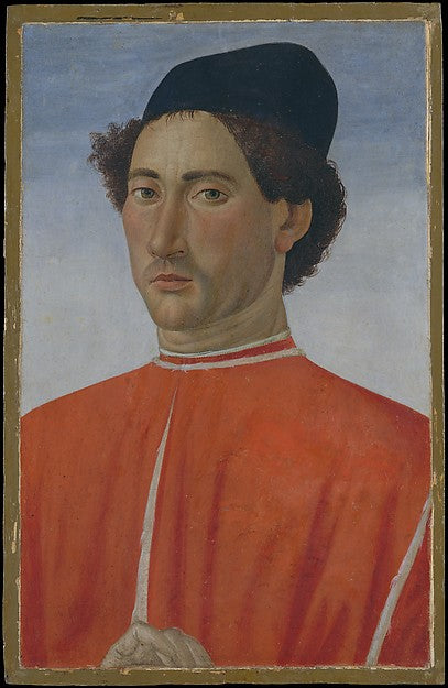 Cosimo Rosselli:Portrait of a Man c1481–82-16x12"(A3) Poster
