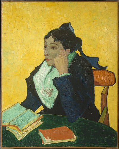 Vincent van Gogh:L'Arlésienne: Madame Joseph-Michel Ginoux 1-16x12"(A3) Poster
