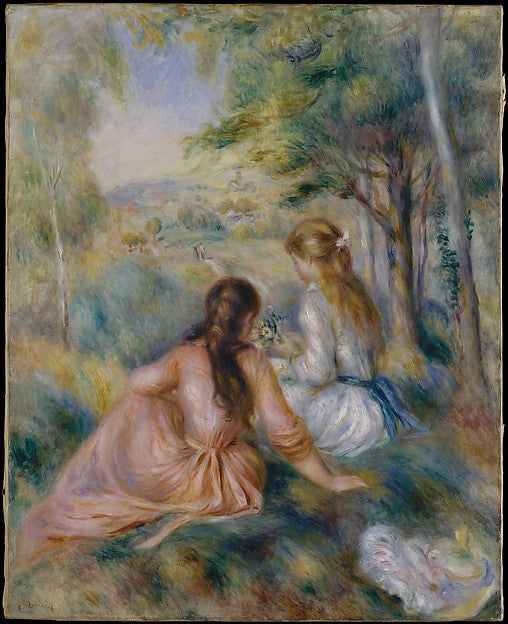 Auguste Renoir:In the Meadow 1888–92-16x12"(A3) Poster