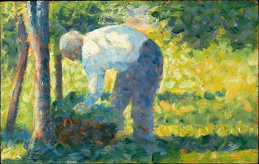 Georges Seurat:The Gardener 1882–83-16x12"(A3) Poster