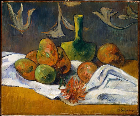 Style of Paul Gauguin:Still Life -16x12"(A3) Poster