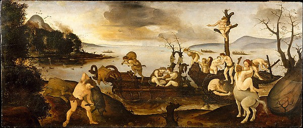 Piero di Cosimo:The Return from the Hunt c1494–1500-16x12"(A3) Poster
