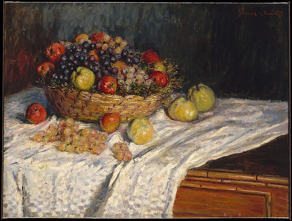 Claude Monet:Apples and Grapes 1879–80-16x12