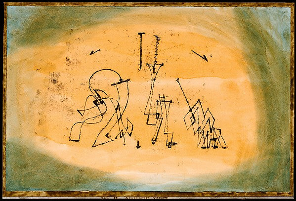 Paul Klee , Münchenbuchsee 1879–1940 Muralto-Locarno):Abstra-16x12