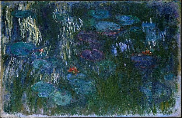 Claude Monet:Water Lilies 1916–19-16x12"(A3) Poster