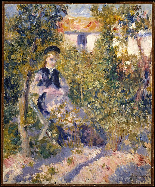 Auguste Renoir:Nini in the Garden 1876-16x12"(A3) Poster