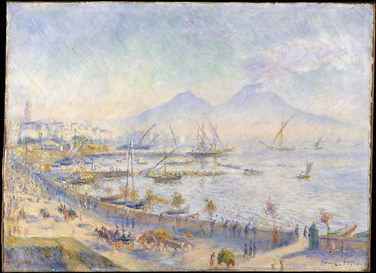 Auguste Renoir:The Bay of Naples 1881-16x12"(A3) Poster