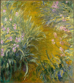 Claude Monet:The Path through the Irises 1914–17-16x12"(A3) Poster