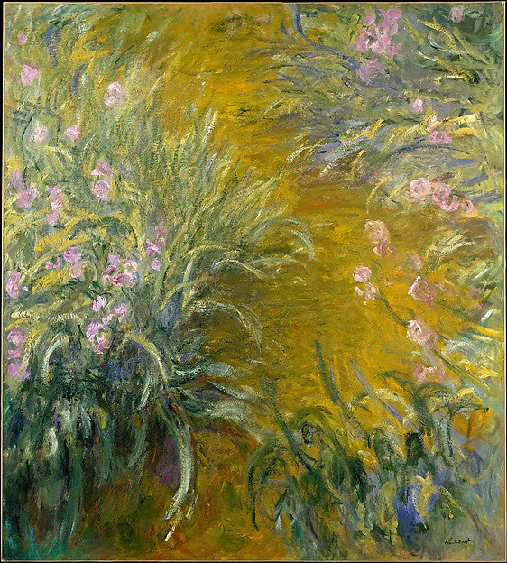 Claude Monet:The Path through the Irises 1914–17-16x12