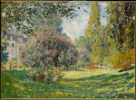 Claude Monet:Landscape: The Parc Monceau 1876-16x12"(A3) Poster
