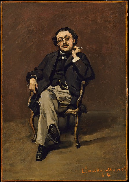 Claude Monet:Dr. Leclenché 1864-16x12