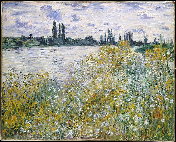 Claude Monet:Île aux Fleurs near Vétheuil 1880-16x12