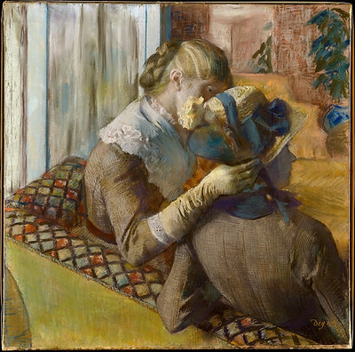 Edgar Degas:At the Milliner's 1881-16x12"(A3) Poster