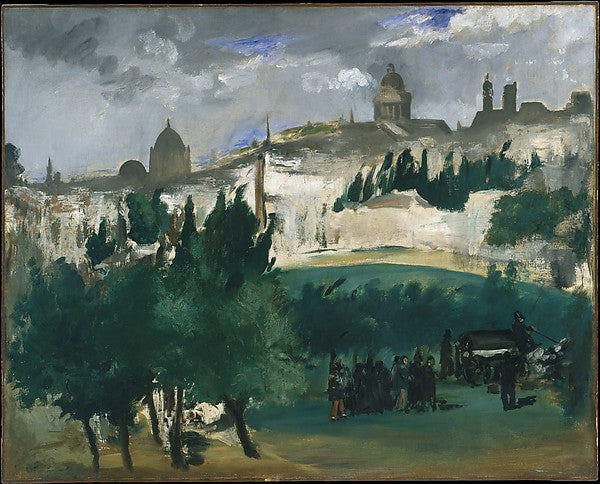 Édouard Manet:The Funeral c1867-16x12"(A3) Poster