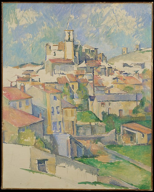 Paul Cézanne:Gardanne 1885–86-16x12"(A3) Poster