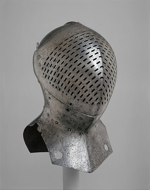 Foot-Combat Helm of Sir Giles Capel  c1510,  Poster Print Wall Art