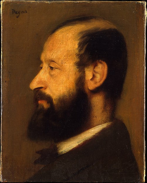 Edgar Degas:Joseph-Henri Altès 1868-16x12