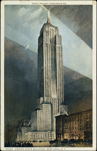 Empire State Building  New York  NY 1931–32-,  Poster Print Wall Art