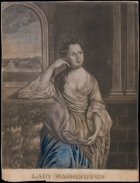 Lady Washington after 1776-After Charles Willson Peale,  Poster Print Wall Art