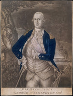 His Excellency George Washington Esq-r. c1777-After Charles Wi,16x12"(A3)Poster