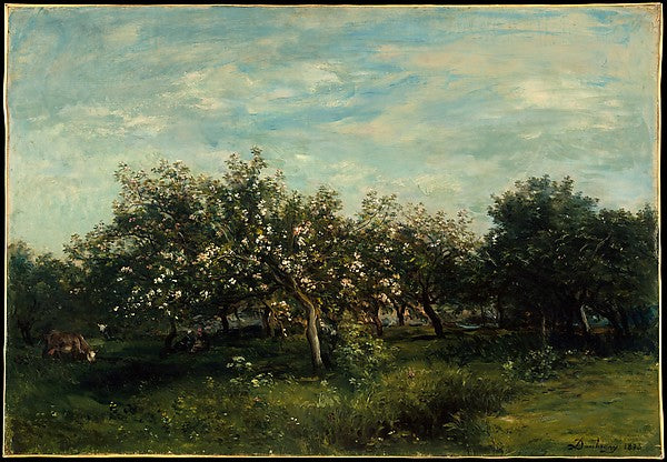 Charles-François Daubigny:Apple Blossoms 1873-16x12"(A3) Poster