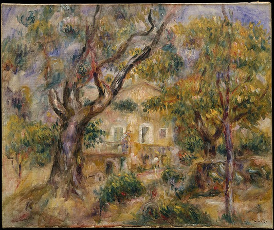Auguste Renoir:The Farm at Les Collettes Cagnes 1908–14-16x12"(A3) Poster