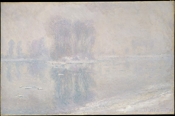 Claude Monet:Ice Floes 1893-16x12