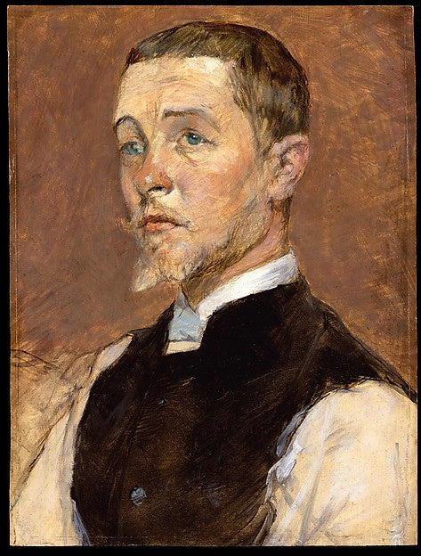 Henri de Toulouse-Lautrec:Albert Grenier 1887-16x12"(A3) Poster