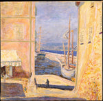 Pierre Bonnard:View of The Old Port Saint-Tropez 1911-16x12"(A3) Poster