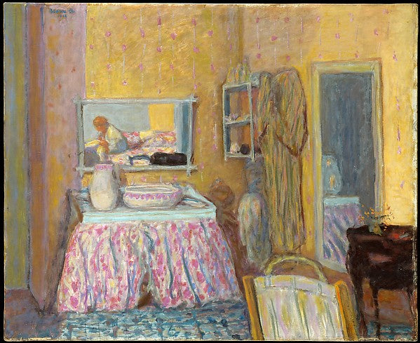 Pierre Bonnard:The Dressing Room 1914-16x12