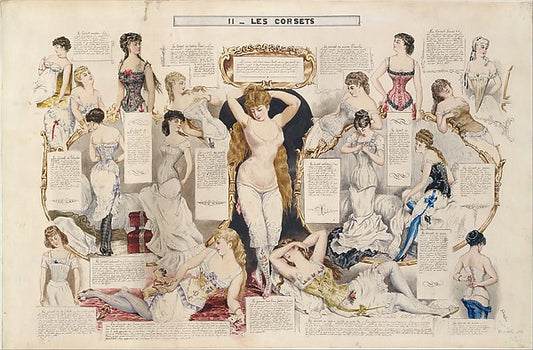 Etudes sur les femmes 1882–90-Henri de Montaut,16x12"(A3) Poster