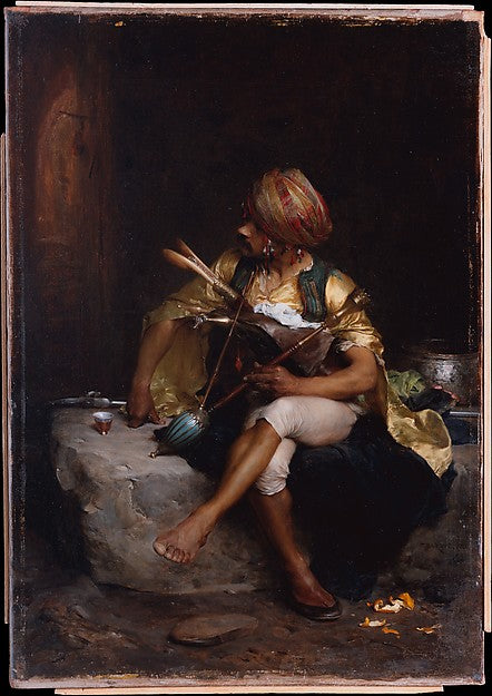 Charles Bargue:A Bashi-Bazouk 1875-16x12"(A3) Poster