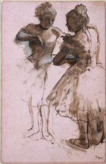 Edgar Degas:Two Dancers 1873-16x12"(A3) Poster