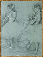 Edgar Degas:Two Dancers c1879-16x12"(A3) Poster