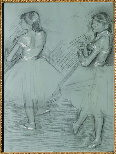 Edgar Degas:Two Dancers c1879-16x12"(A3) Poster