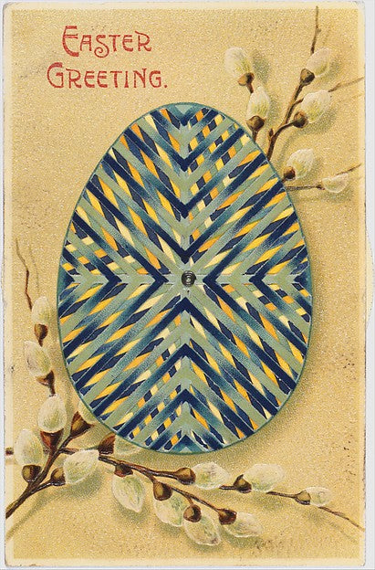 Easter Greetings c1911-,  Poster Print Wall Art