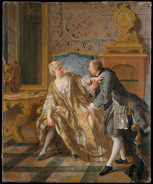 Jean François de Troy:The Garter 1724-16x12