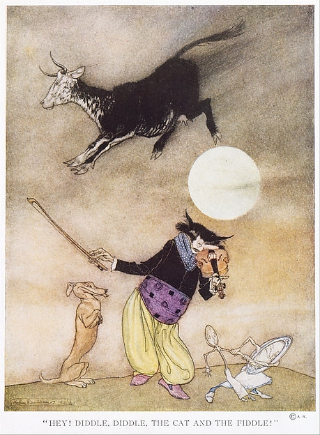 Mother Goose. The Old Nursery Rhymes 1913-, Poster Print