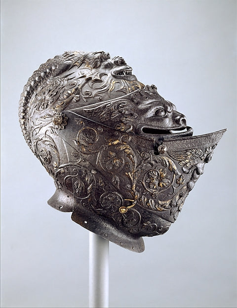 Close Helmet c1540–45,  Poster Print Wall Art