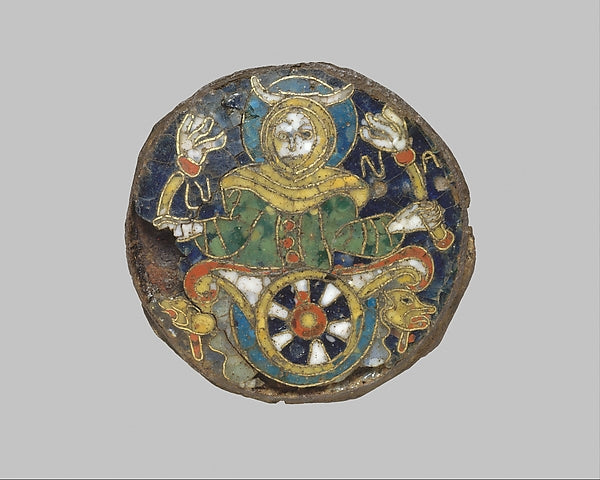 :Roundel with a Personification of the Moon c860–890-16x12"(A3) Poster