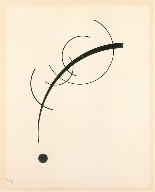 Vasily Kandinsky , Moscow 1866–1944 Neuilly-sur-Seine) - Free , Poster Print Wall Art