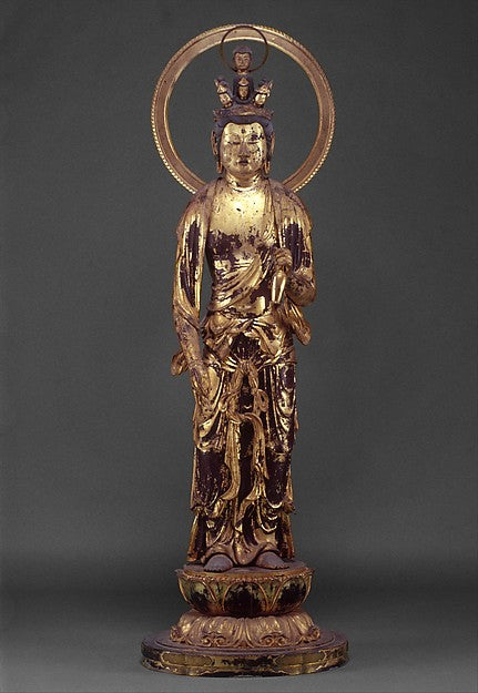 ,Eleven-Headed Kannon,Classic Ming China Image,16x12