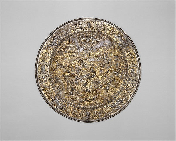 Shield Depicting the Conversion of Saint Paul c1570,  Poster Print Wall Art
