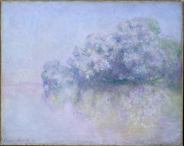 Claude Monet:Île aux Orties near Vernon 1897-16x12