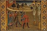 Style of Icilio Federico Ioni:The Stoning of Saints Cosmas a-16x12"(A3) Poster