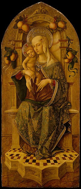 Nicola di Maestro Antonio , 1472–1510):Madonna and Child Ent-16x12"(A3) Poster